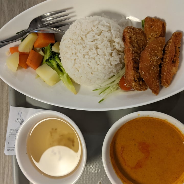photo of Truly Vegetarian 非素不可 Chickenless Cutlet Curry Rice shared by @tancoul on  19 Jan 2021 - review