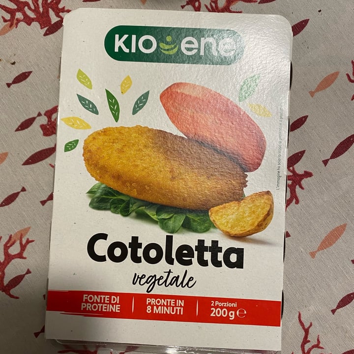 photo of Kioene Cotoletta vegetale shared by @eliana89 on  01 May 2022 - review