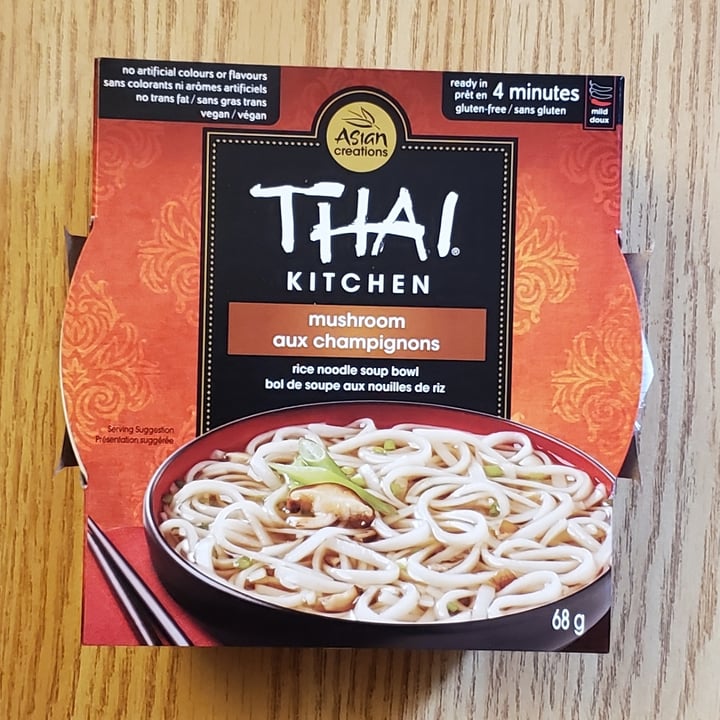 photo of Thai Kitchen Mushroom Rice Noodle Soup Bowl shared by @onaorkal on  07 Dec 2021 - review