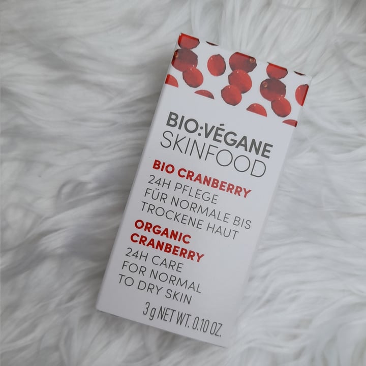 photo of Bio:Végane SKINFOOD Skin Food Bio Cranberry shared by @angela78 on  05 Feb 2021 - review