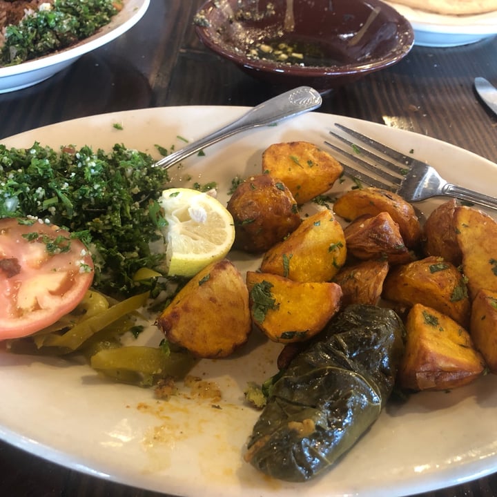 photo of Pasha Mediterranean Grill vegetable plate shared by @jamj13 on  18 Jul 2022 - review