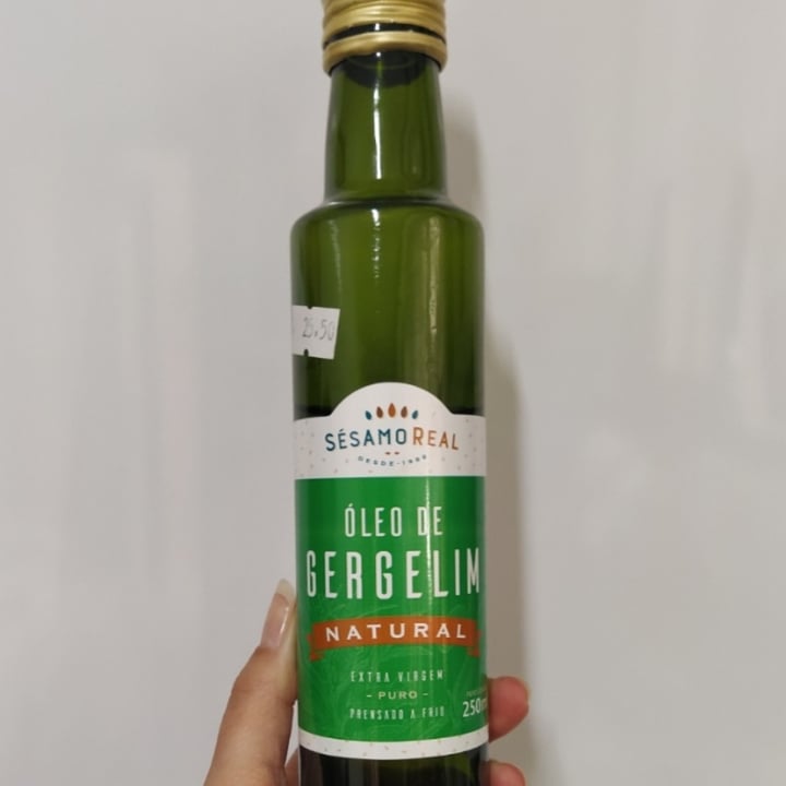 photo of Sésamo Real Óleo de Gergelim cold press shared by @meguinha on  11 May 2022 - review