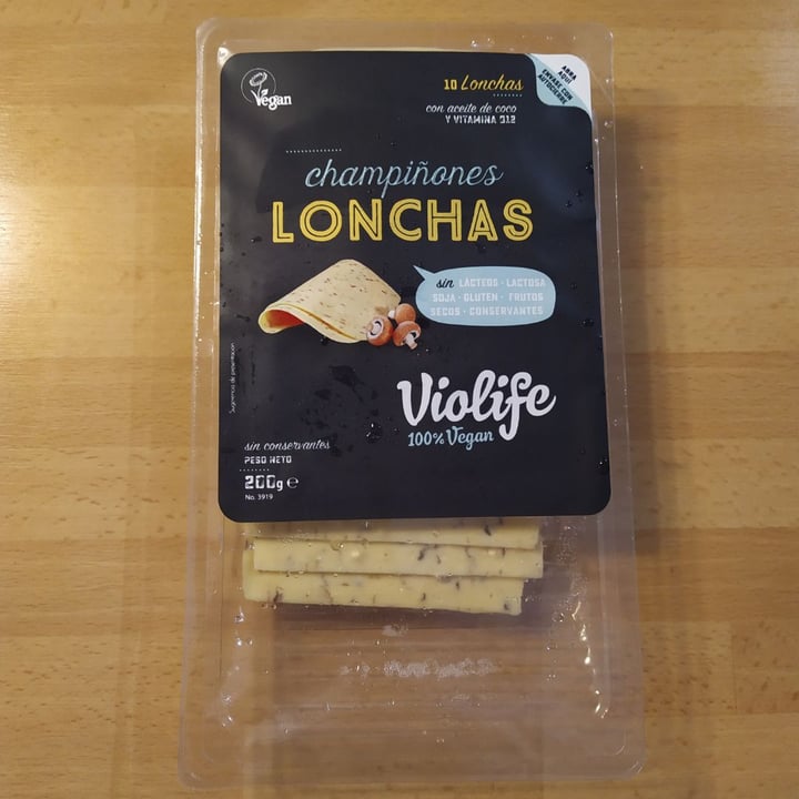 photo of Violife Lonchas Champiñones shared by @santimayoral on  16 Apr 2020 - review