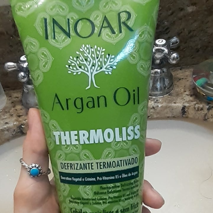 photo of Inoar Argan oil thermoliss defrizante termoativado shared by @rafa0303 on  22 Nov 2022 - review