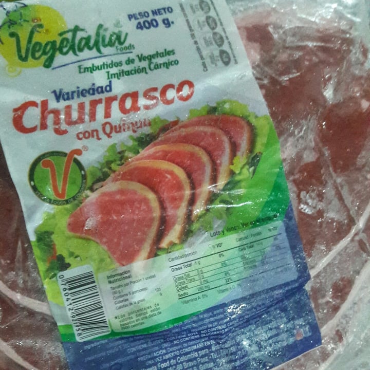 photo of Vegetalia Churrasco Con Quinua Vegetalia shared by @sebacelta on  27 Oct 2021 - review