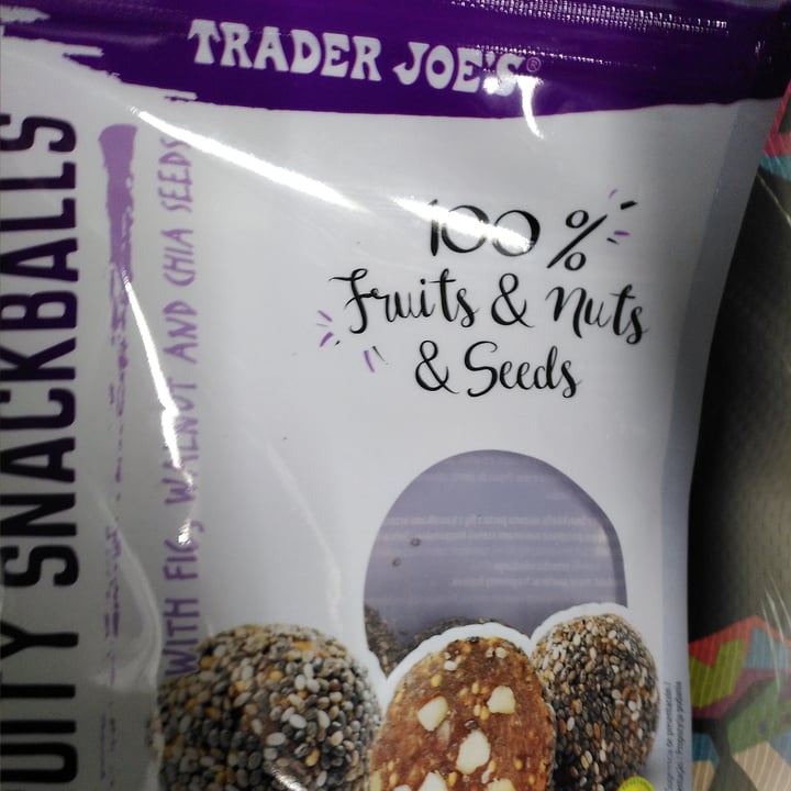 Trader Joe's Fruity Snackballs Fig, Walnut And Chia Seeds Review