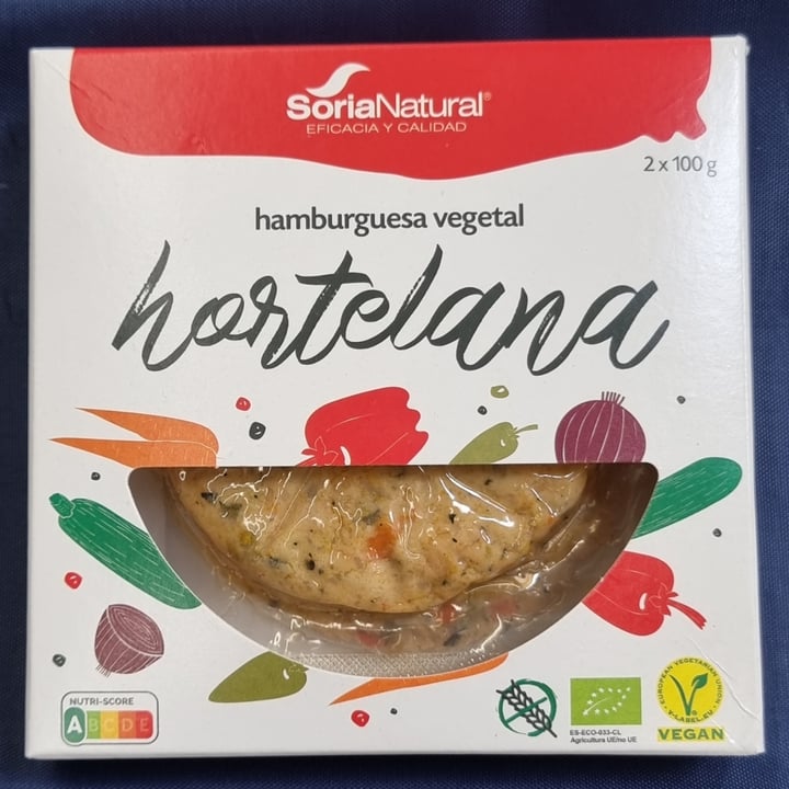 photo of Soria Natural Hamburguesa Hortelana shared by @mariencd on  23 Oct 2022 - review