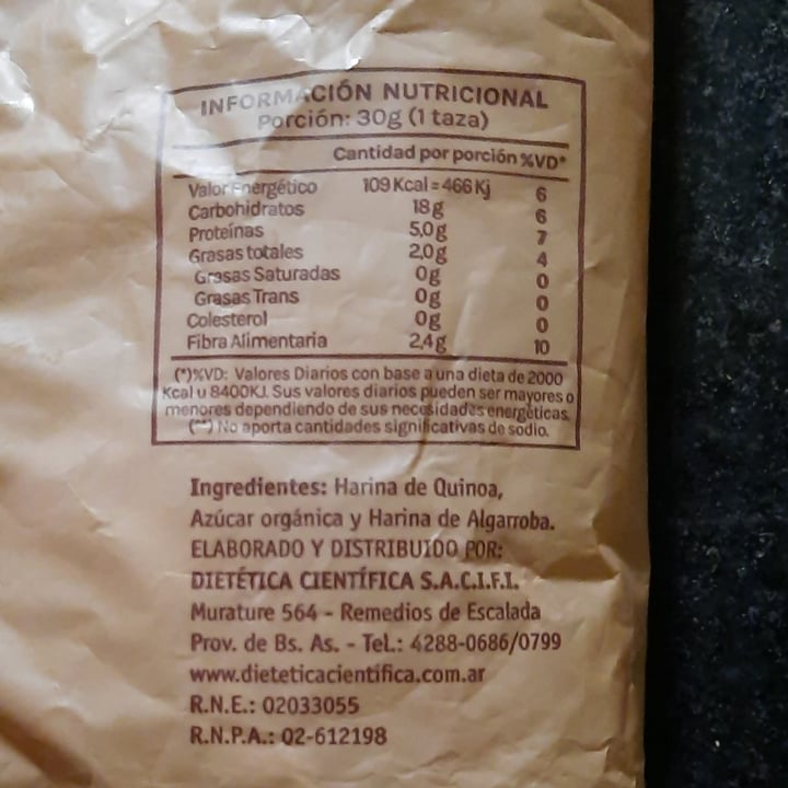 photo of Yin Yang Quinoa Pop con Algarroba shared by @karendaniel on  20 Jan 2021 - review