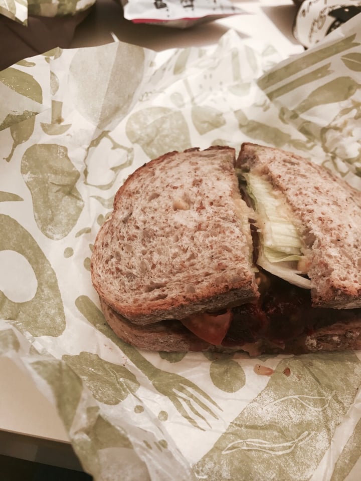 photo of Cedele Bakery Café Grilled Beetroot Patty and Avocado Sandwich shared by @shalini97 on  07 Mar 2019 - review