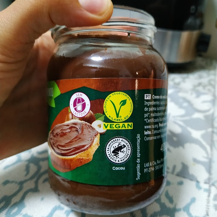 photo of Vemondo Vegan Creme De Avelã E Cacau Para Barrart shared by @martarosario17 on  22 Jun 2022 - review