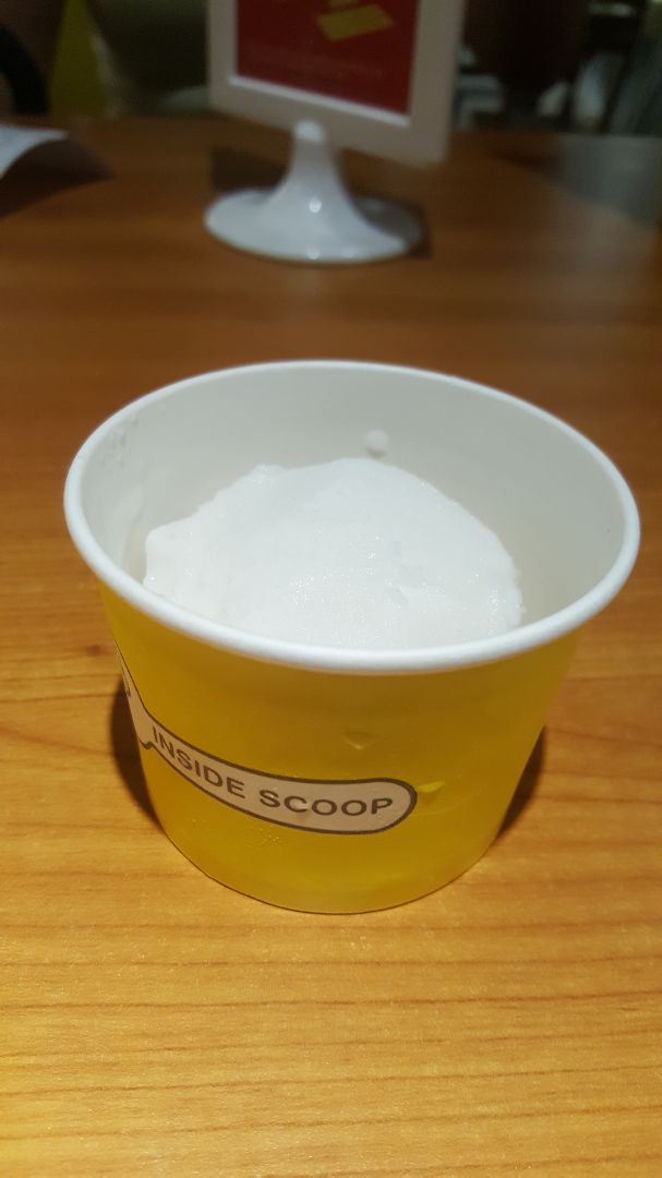 photo of Inside Scoop Coconut Sorbet shared by @alexi on  23 Dec 2018 - review