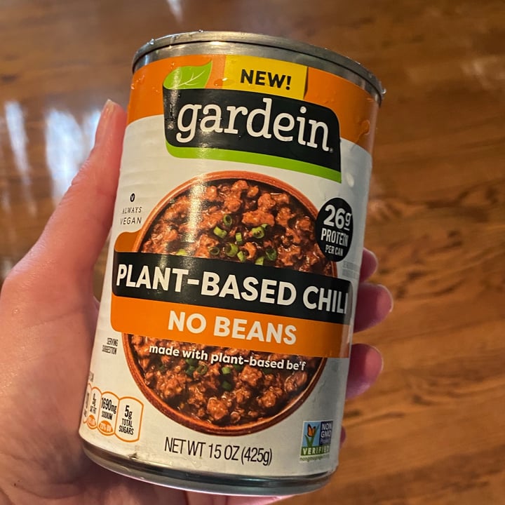 photo of Gardein Plant-based Chili, No Beans shared by @theveganmary on  16 Sep 2021 - review