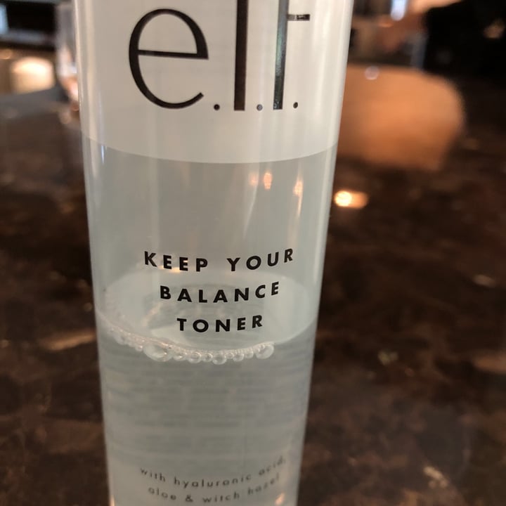 photo of e.l.f. Cosmetics Keep your balance hydrating toner shared by @vegan-claudia on  19 Jun 2021 - review