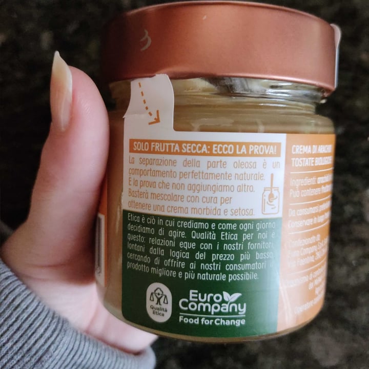 review photo of Euro company 100% crema di arachidi shared by @chiafili on 12 May 2022 - review