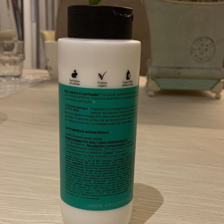 photo of Natura Condicionador Modelador para Cabelos Cacheados shared by @liberdade on  09 May 2022 - review