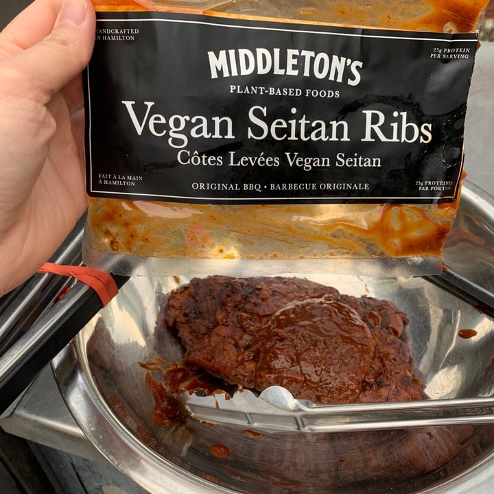 photo of Middleton’s Vegan Seitan Ribs shared by @kajun23 on  20 May 2021 - review