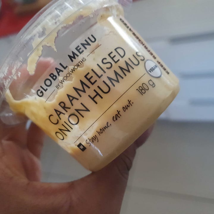 photo of Woolworths Food Caramelised Onion Hummus shared by @pumpkin20 on  02 Jul 2021 - review