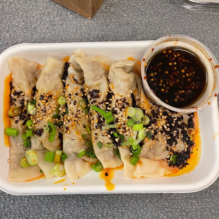 photo of Beyond Sushi (W 56th Street) Ginger Beef Dumplings shared by @janetisvegan on  14 Jan 2022 - review
