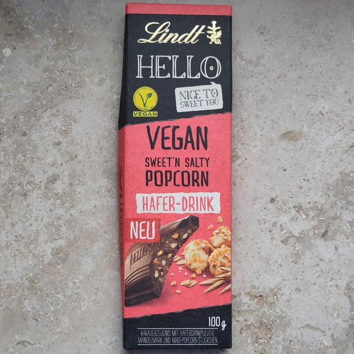 photo of Lindt Hello Sweet and Salty Popcorn shared by @bluesoul on  03 Oct 2022 - review