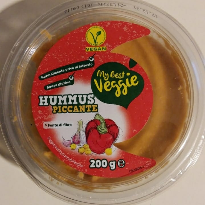 photo of My Best Veggie Hummus Piccante shared by @gioemma on  09 Dec 2021 - review
