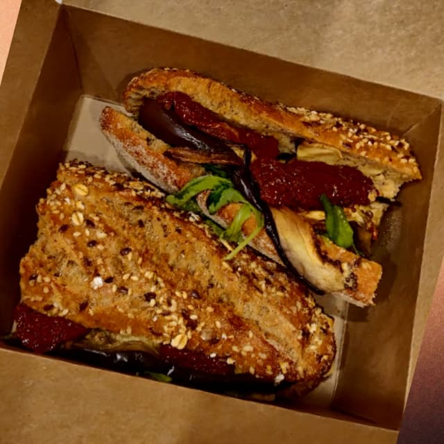 Photo of the dish “Bocadillo de berenjena”
