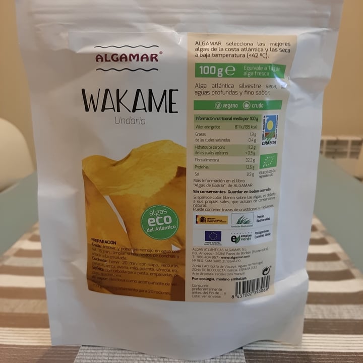 review photo of Algamar Alga wakame shared by @edusantana on 13 Feb 2022 - review