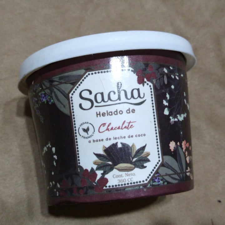 photo of Sacha Helado De Chocolate shared by @tatianavegana on  22 Feb 2021 - review