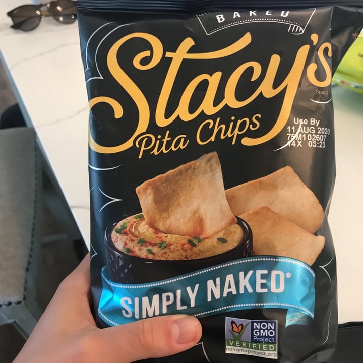 review photo of Stacy's Simply Naked Pita Chips shared by @oylerhome on 04 Apr 2020 - review