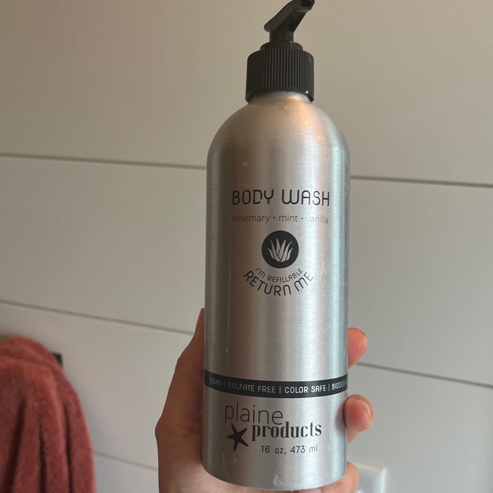 review photo of Plaine products Rosemary Mint Vanilla Body Was shared by @gytrihj on 20 May 2022 - review