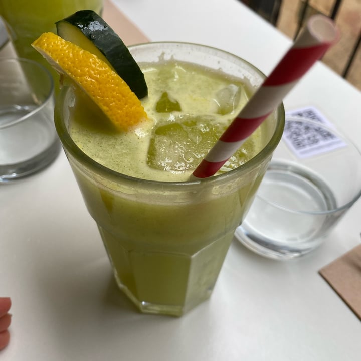 review photo of EL VERGEL RESTAURANT VEGÀ zumo De La Casa shared by @elisagambicchia on 07 May 2022 - review