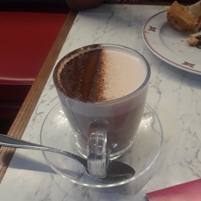 「Sesame Hot Chocolate」の料理の写真