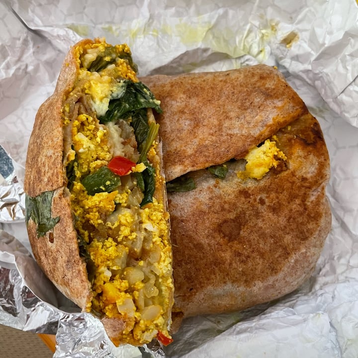 photo of Clementine Bakery Breakfast Burrito shared by @veganfoodcrazy on  15 May 2022 - review