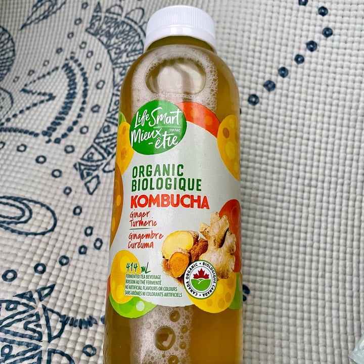 photo of Life Smart Organic Kombucha Ginger Turmeric shared by @rosiecanada on  08 Apr 2022 - review