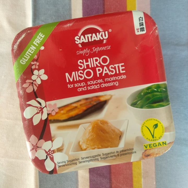 photo of Saitaku Shiro miso paste shared by @veganal on  04 Apr 2021 - review