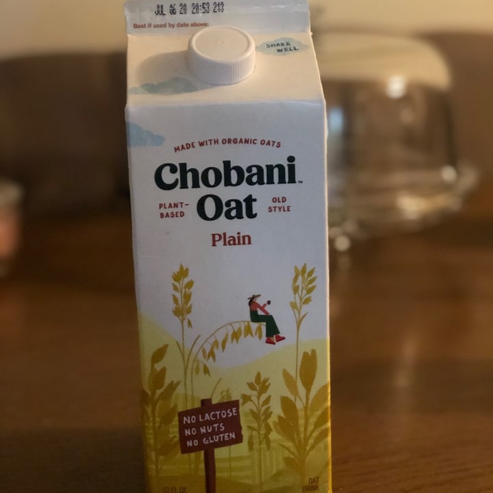 photo of Chobani Oat Plain shared by @tortuguita on  09 May 2020 - review