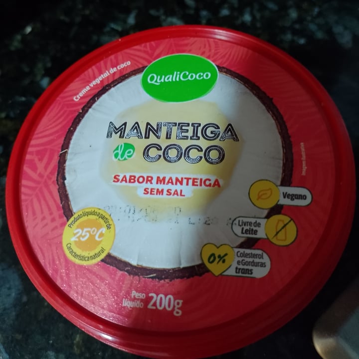 photo of Qualicoco Manteiga de coco shared by @claumilano on  12 May 2022 - review