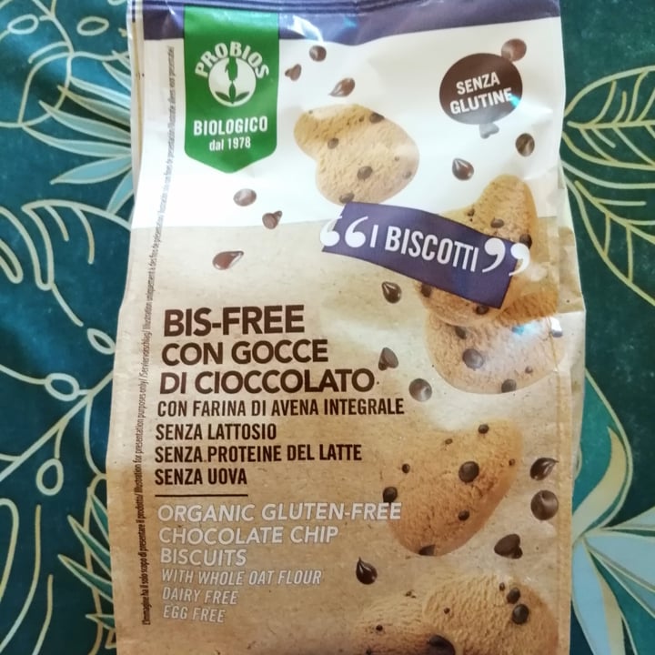 photo of Probios bis-free con gocce di cioccolato shared by @fedevegana on  07 Jul 2022 - review