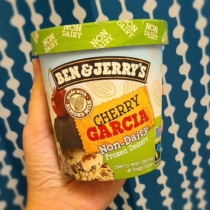 photo of Ben & Jerry's Cherry Garcia Non-Dairy Frozen Dessert shared by @agreene428 on  12 Jan 2022 - review