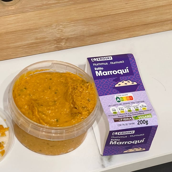review photo of Eroski Hummus estilo Marroqui shared by @tsampsol on 04 Oct 2022 - review