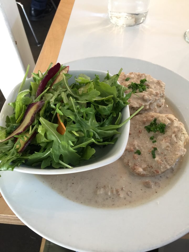 photo of Little Pine Restaurant Biscuits and gravy shared by @vegan4thecritters on  16 Dec 2018 - review