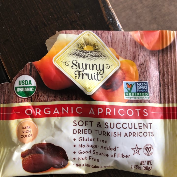 photo of Sunny Fruit Organic Apricots shared by @yumi on  22 Oct 2021 - review