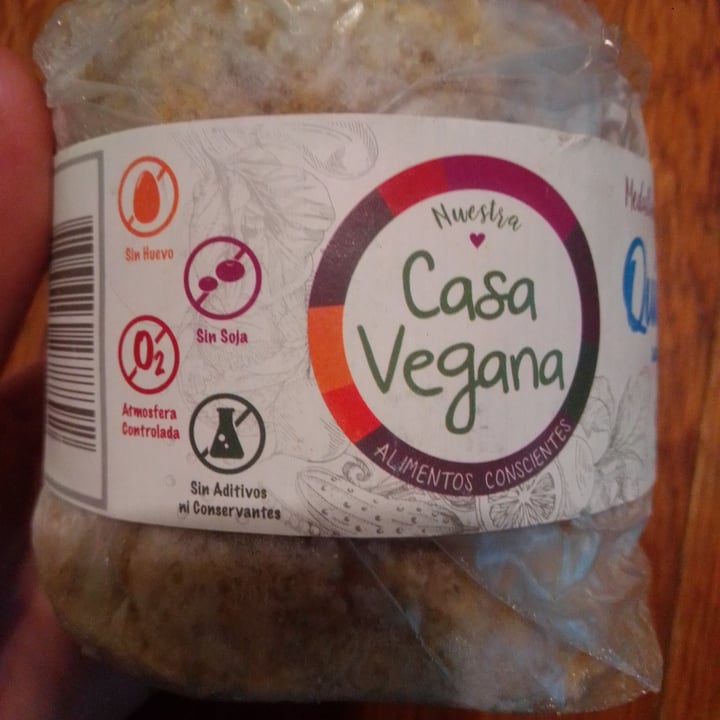 photo of Casa Vegana Medallones de Quinoa sin sal shared by @annamulone on  15 Aug 2021 - review