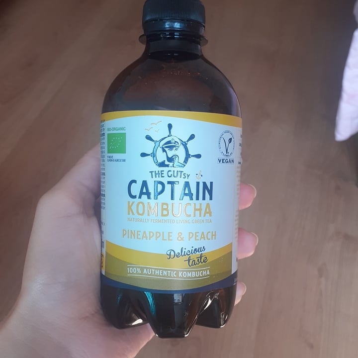 photo of Captain Kombucha Captain Kombucha - Pineapple Peach Splash shared by @sophcarvalho on  22 May 2022 - review