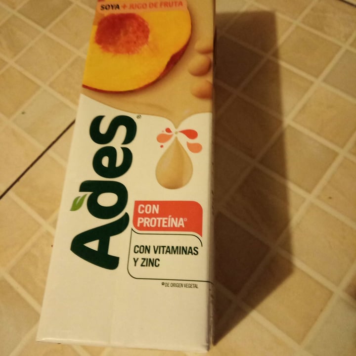 photo of Ades Leche de Soja sabor Durazno shared by @tribupolen on  10 Jan 2021 - review