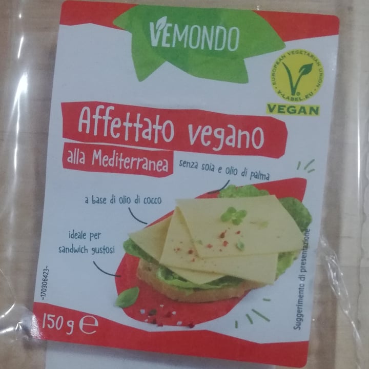 photo of Vemondo  Affettato Vegano Alla Mediterranea shared by @chiaragnese on  19 Nov 2022 - review