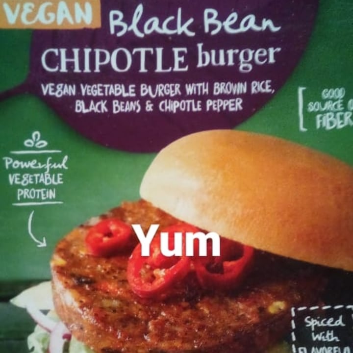 photo of Earth Grown Black Bean Chipotle Burger shared by @azel on  29 Jun 2020 - review
