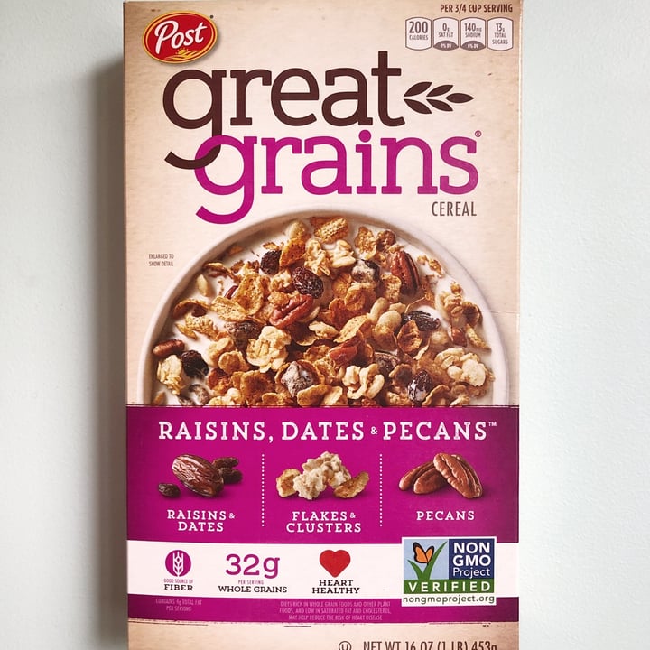 review photo of Great Grains Raisins, Dates & Pecans shared by @oliviazg0 on 11 Oct 2021 - review