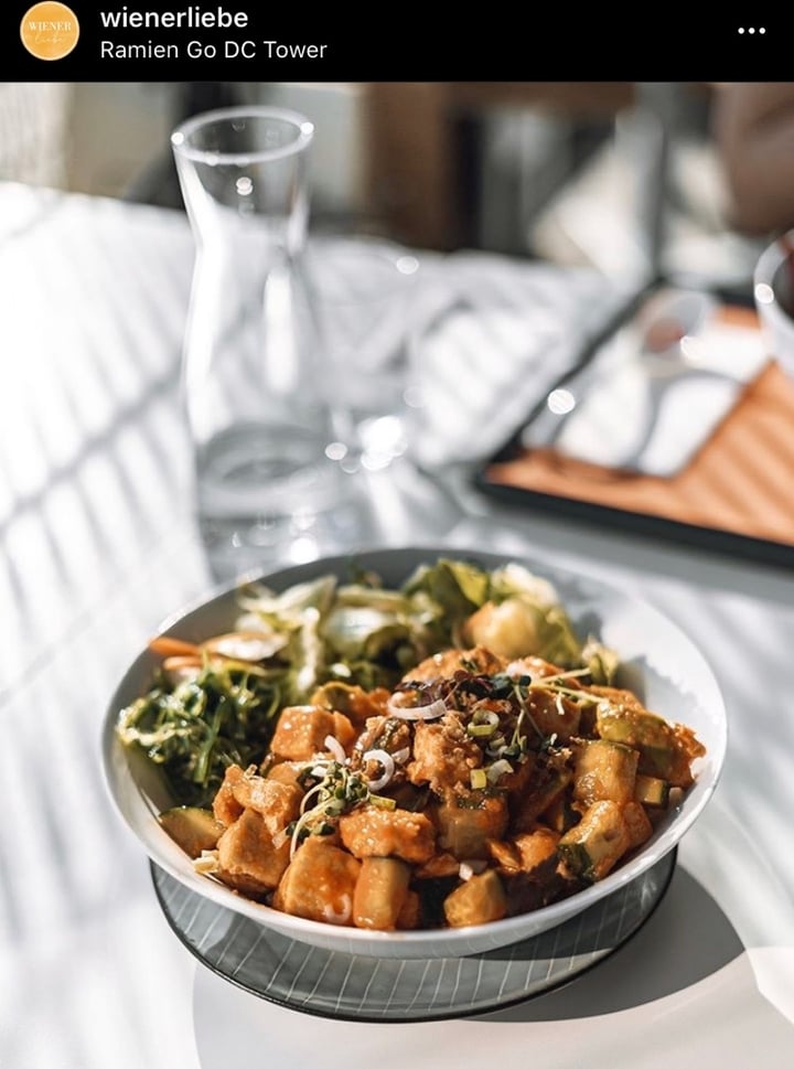 review photo of Ra’mien go DcTower Tofu Poké shared by @carriena on 06 Jan 2020 - review