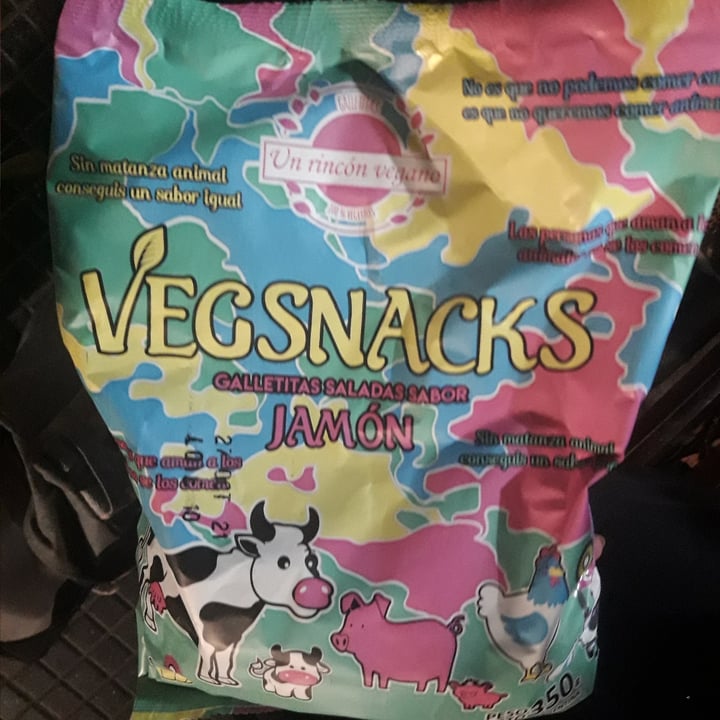 photo of Un Rincón Vegano Vegsnacks Galletas Saladas sabor Jamon shared by @hskfn on  24 Apr 2021 - review