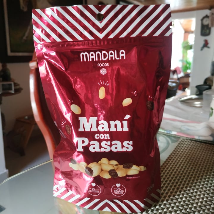 photo of Mandala foods Maní Con Pasas shared by @laucast on  29 Jul 2020 - review